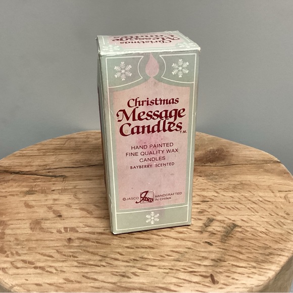 🔴 Vintage & New, Never Lit - Jasco Christmas Joy / Bell Candle - Christmas - Picture 6 of 14
